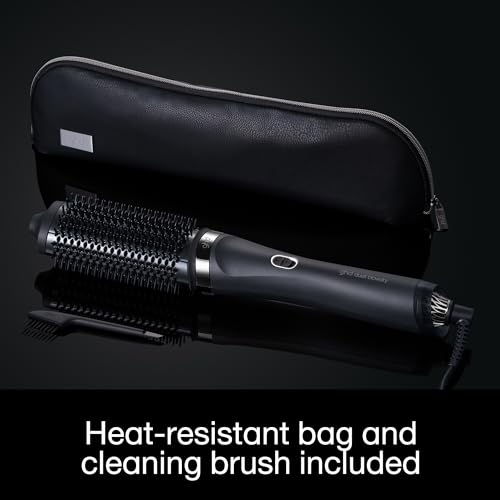 ghd Duet Föhnbürste – nass föhnen, ohne Hitzeschäden, 3x Volumen, 24h Halt, 50% mehr Glanz, Schwarz/Weiß
