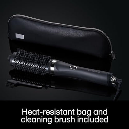 ghd Duet Föhnbürste – nass föhnen, ohne Hitzeschäden, 3x Volumen, 24h Halt, 50% mehr Glanz, Schwarz/Weiß