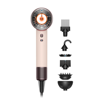 Dyson Supersonic Nural™ Haartrockner Curly+Coily mit Diffusor (Ceramic Pink/Roségold)