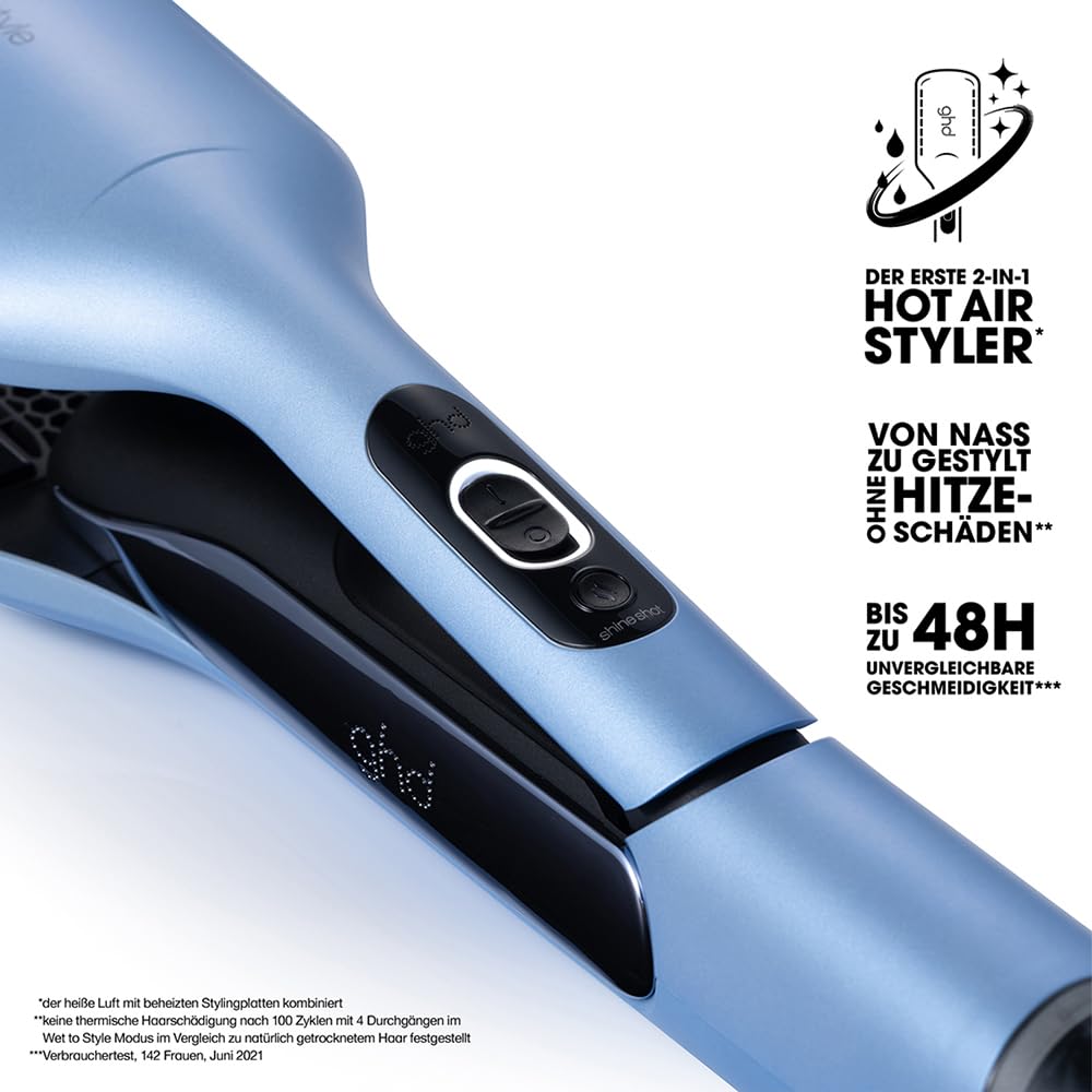 ghd duet Style Limited Edition - 2-in-1 Hot Air Styler in Icy Blue
