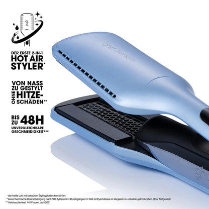 ghd duet Style Limited Edition - 2-in-1 Hot Air Styler in Icy Blue
