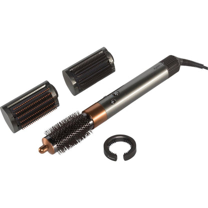 Dyson Airwrap Complete Long Haarstyler – Nickel/Kupfer, 6 Aufsätze, Locken, Warmluftbürste, Föhn für langes Haar