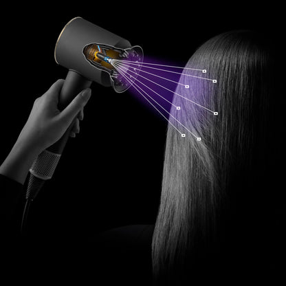 Dyson Supersonic Nural™ Haartrockner Curly+Coily mit Diffusor (Ceramic Pink/Roségold)