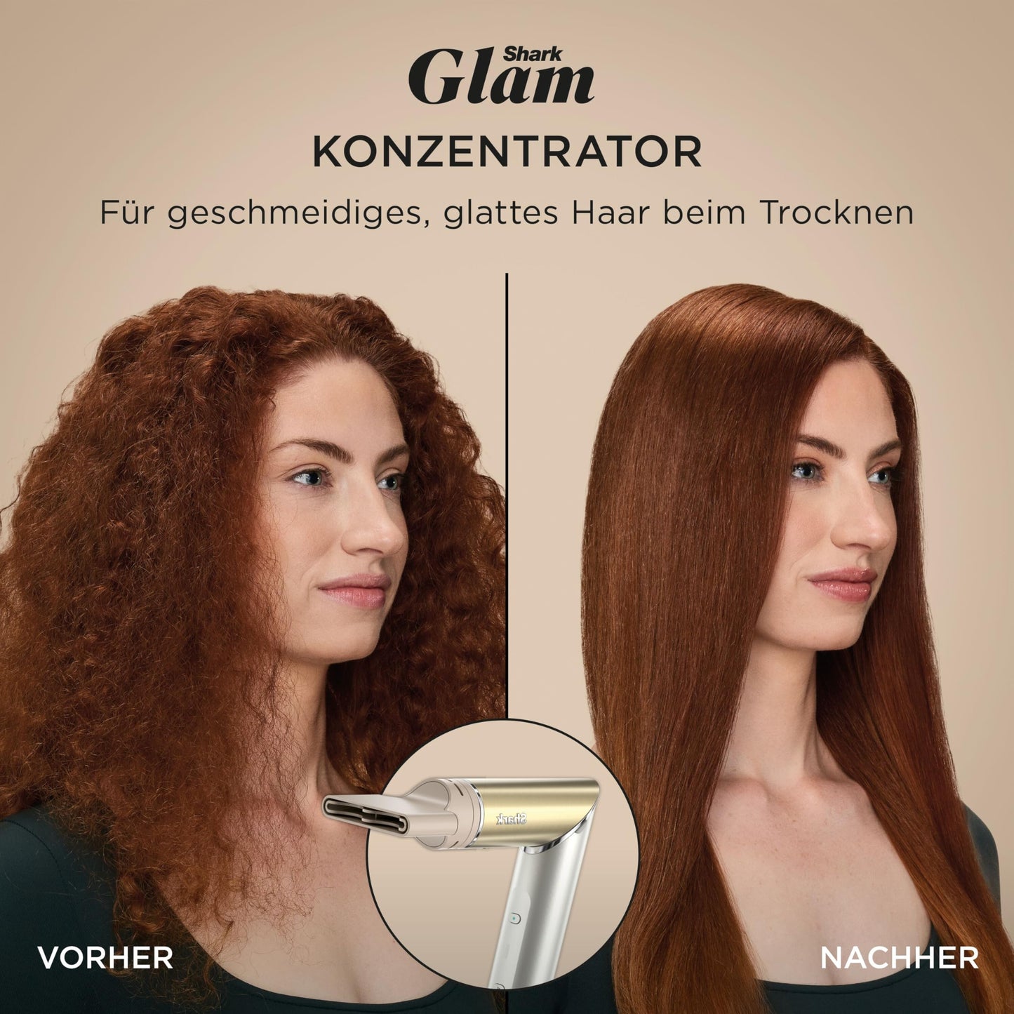 Shark Glam Multistyler für glatte Haare, Wellen und Locken HD6051SEU